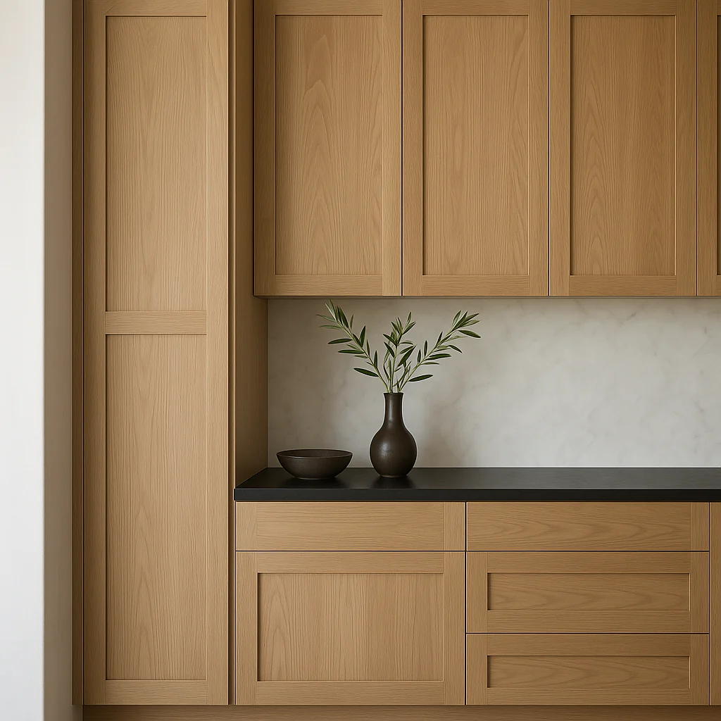 Hampton Bay Avondale White Oak Shaker Wall Kitchen Cabinet, 15x12x36 in. - Image 3