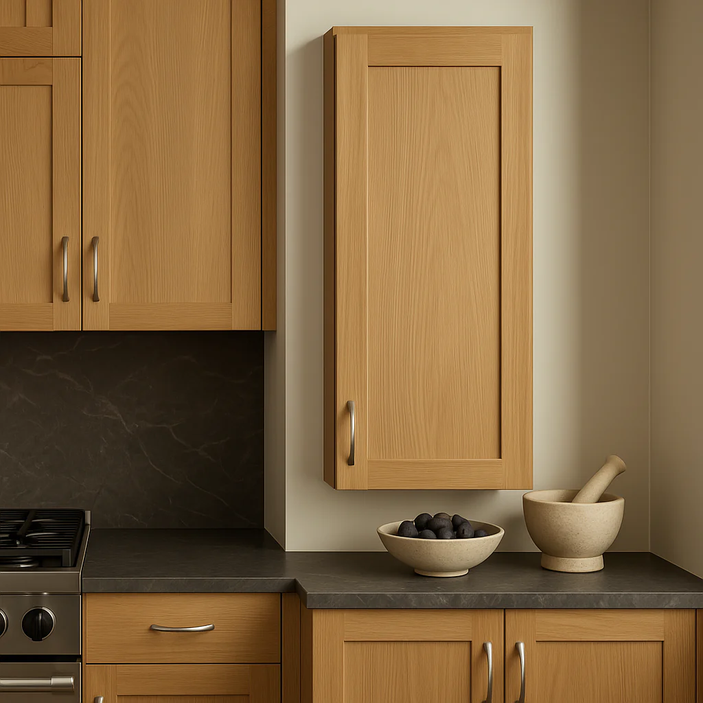 Hampton Bay Avondale White Oak Shaker Wall Kitchen Cabinet, 15x12x36 in. - Image 4