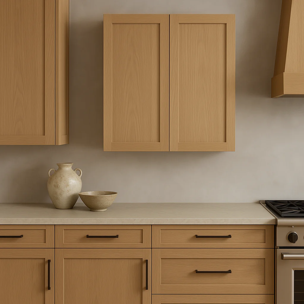 Hampton Bay Avondale White Oak Shaker Wall Kitchen Cabinet, 30x12x36 in. - Image 2