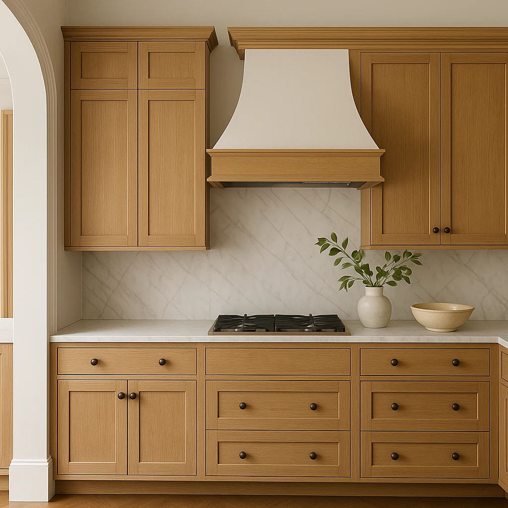 Hampton Bay Avondale White Oak Shaker Wall Kitchen Cabinet, 30x12x36 in. - Image 3