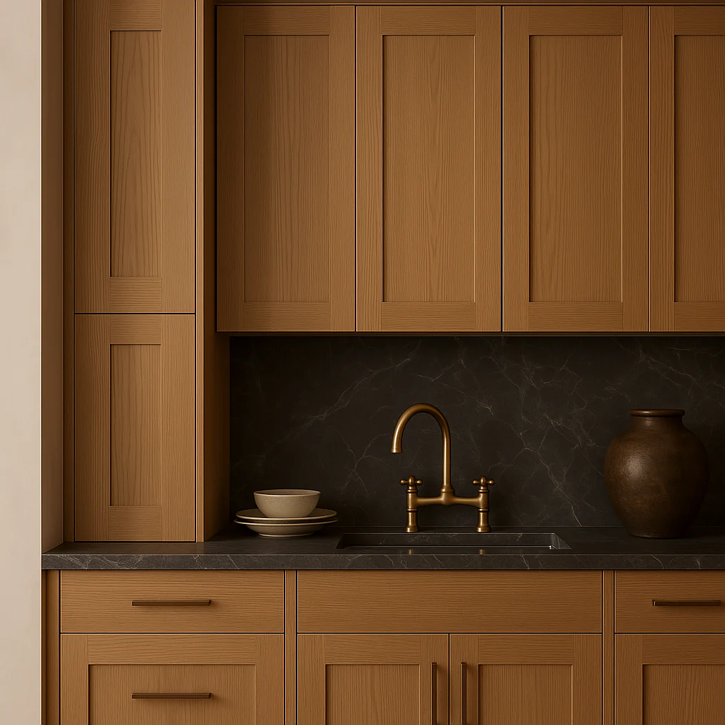 Hampton Bay Avondale White Oak Shaker Wall Kitchen Cabinet, 9x12x30 Inches - Image 2