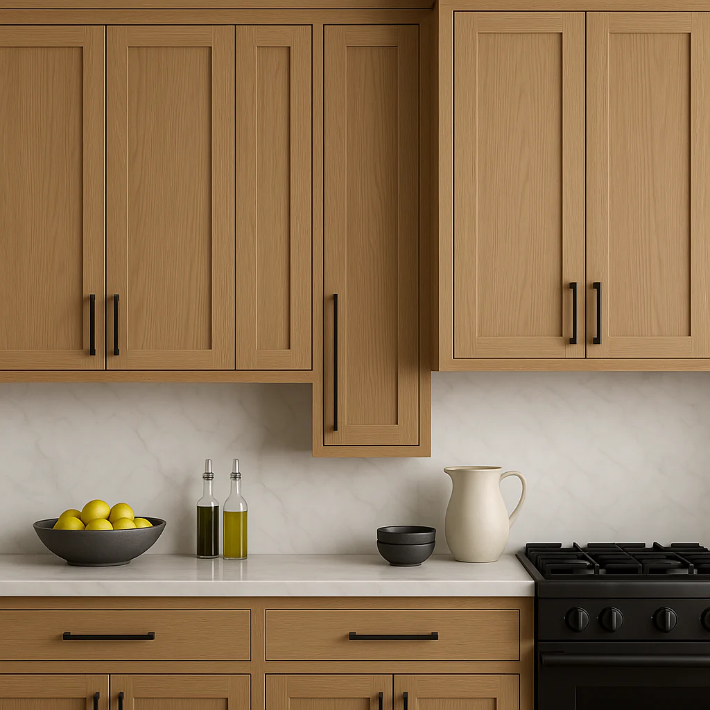 Hampton Bay Avondale White Oak Shaker Wall Kitchen Cabinet, 9x12x36 in. - Image 2