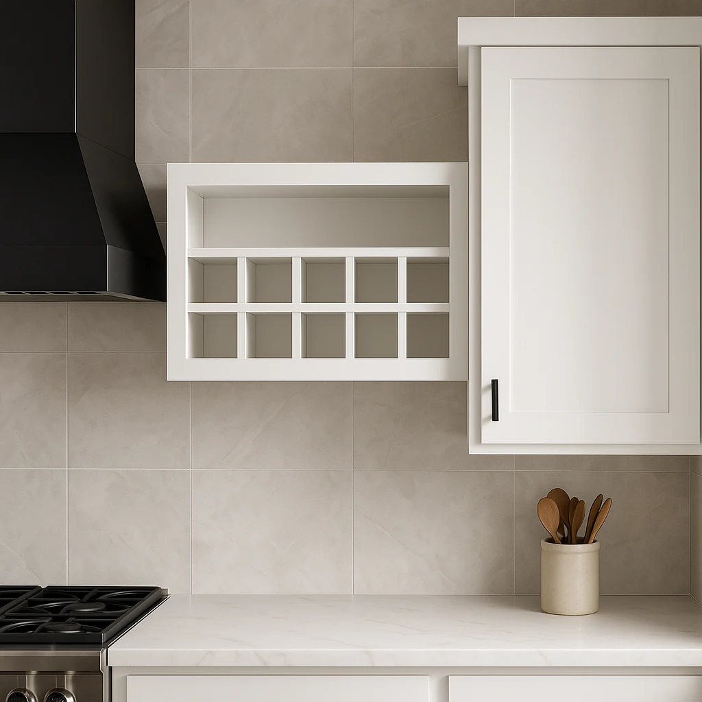 Hampton Bay Cambridge Shaker Flex Wall Cabinet, 30 in. H x 18 in. W x 12.5 in. D, White - Image 3