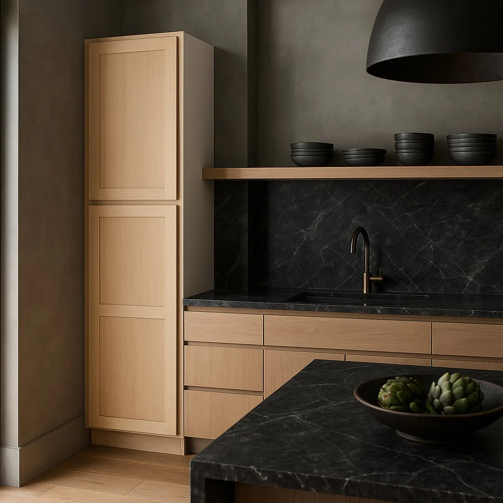 Hampton Bay Ready to Assemble Pantry Kitchen Cabinet with CLICKREADY Technology - Image 2