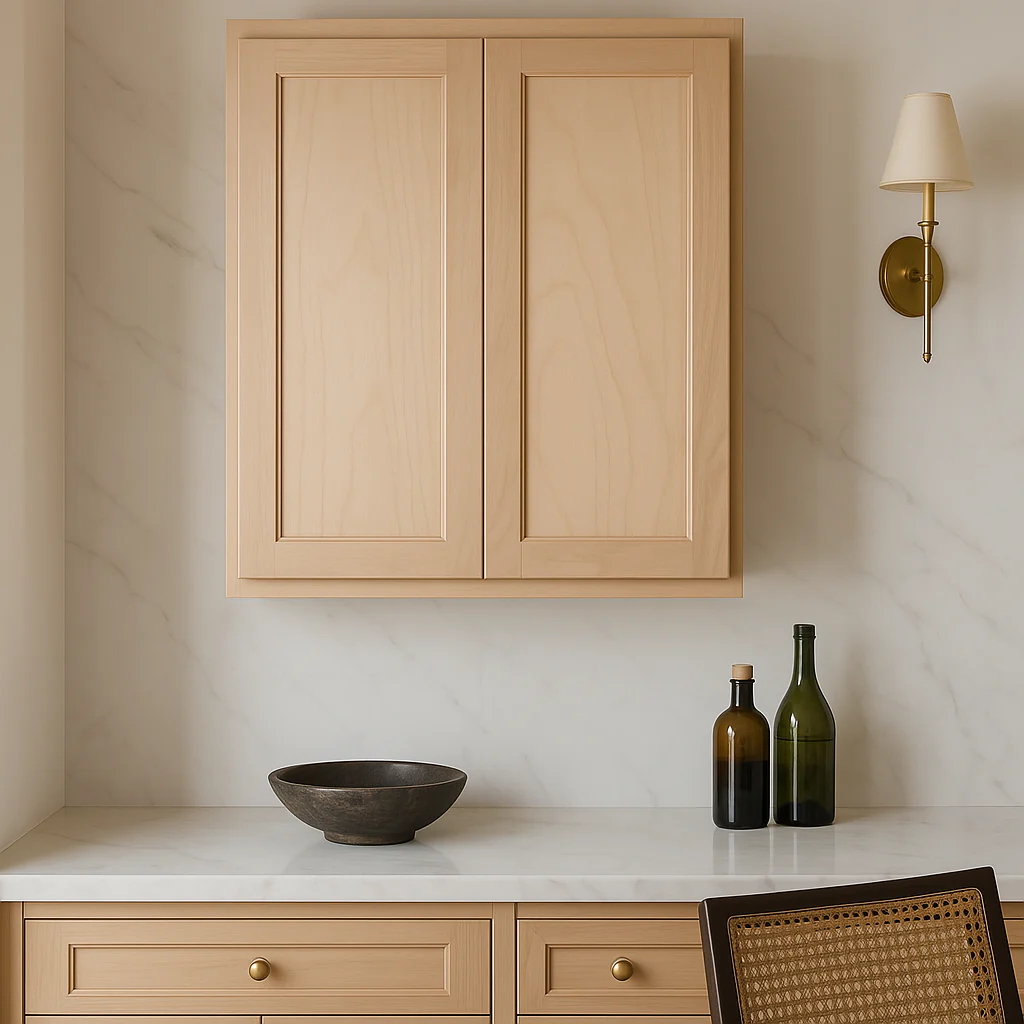 Hampton Bay Ready to Assemble Wall Kitchen Cabinet, 27 in. W x 12 in. D x 30 in. H, Unfinished with CLICKREADY Technology - Image 2