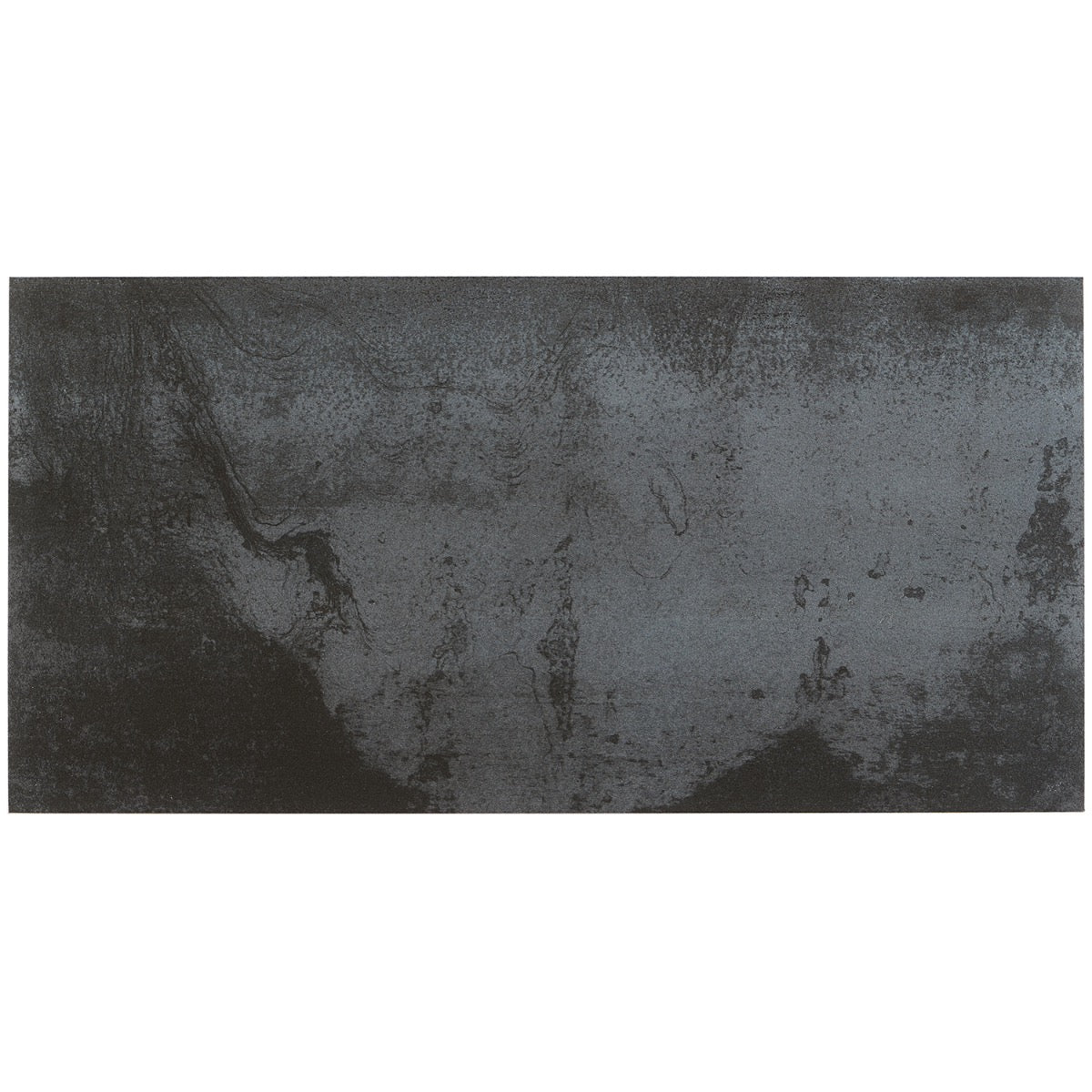 Hewlett Black Matte Porcelain Tile 12x24 - Lux Tile - Image 3