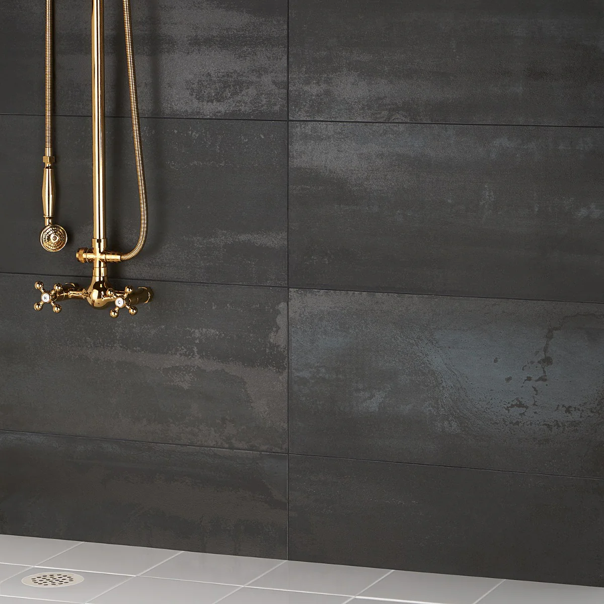 Hewlett Black Matte Porcelain Tile 12x24 - Lux Tile - Image 5