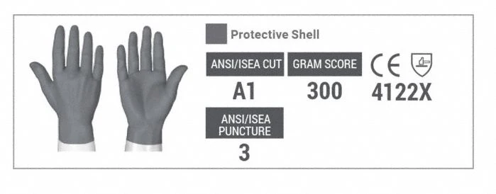 HEXARMOR Helix Series Coated Gloves – ANSI Abrasion Level 3 - Image 2