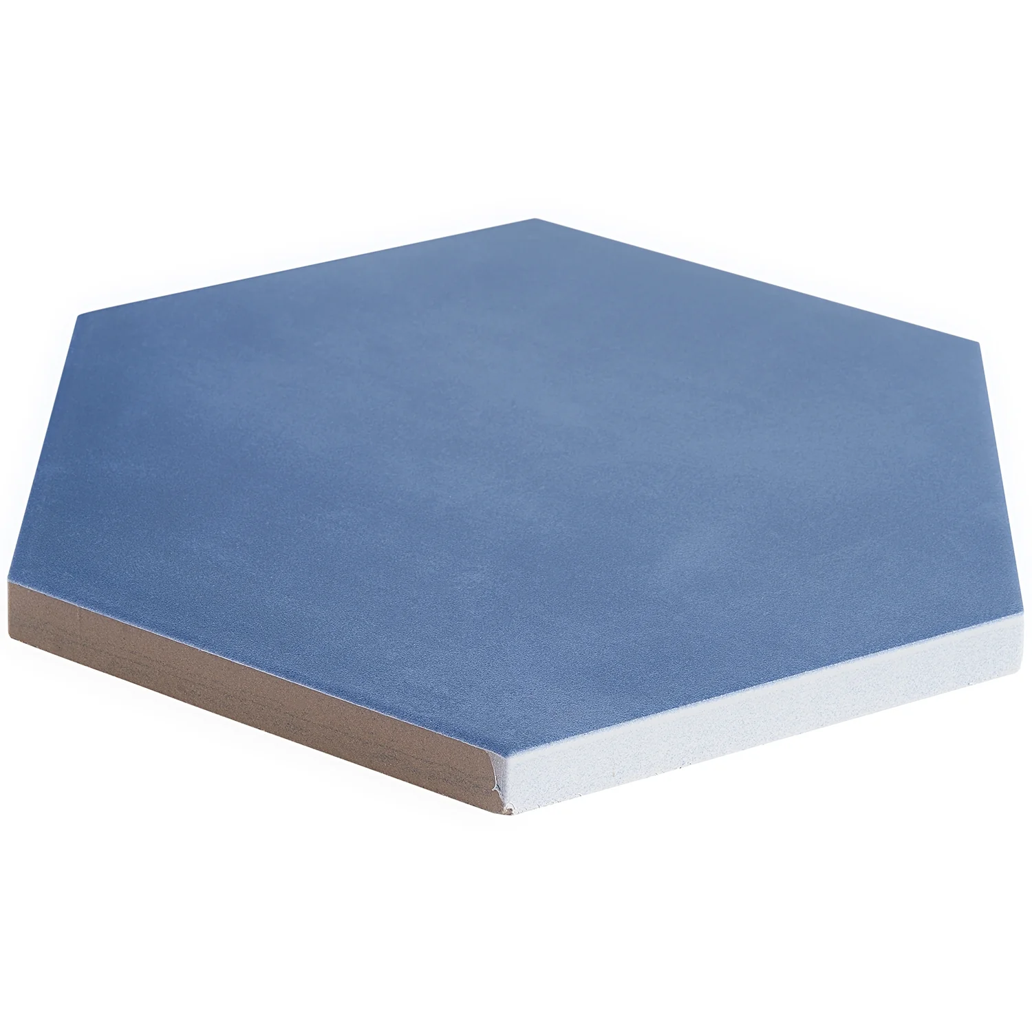 HexArt Azul Blue 8" Hexagon Matte Porcelain Tile - Lux Tile - Image 8