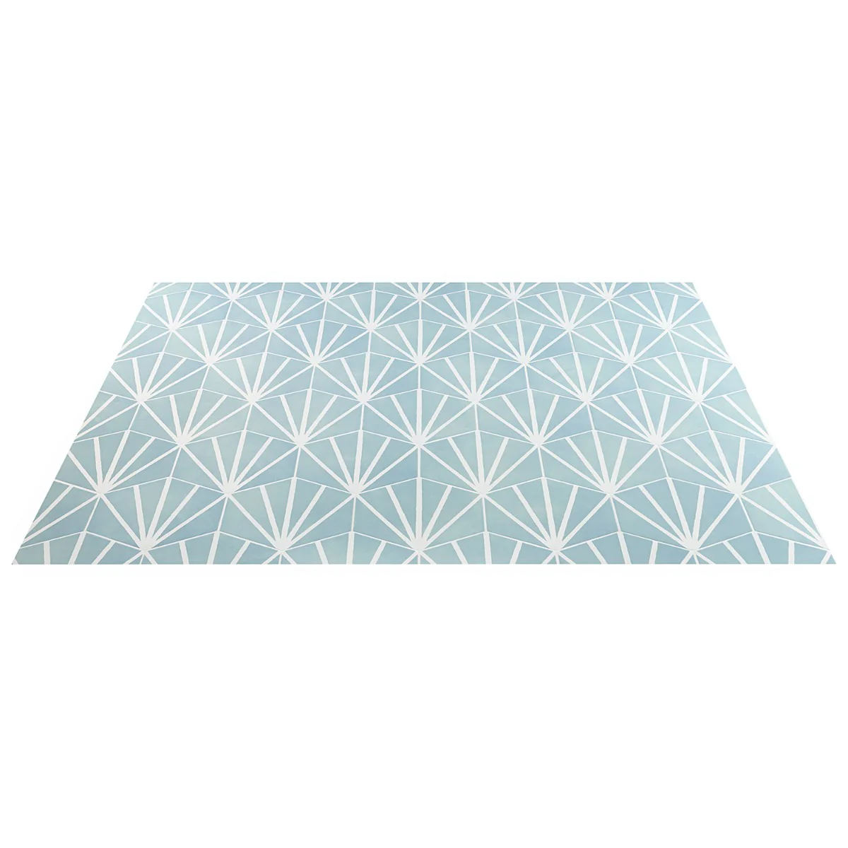 HexArt Deco Turquoise 8" Hexagon Matte Porcelain Tile - Lux Tile - Image 9