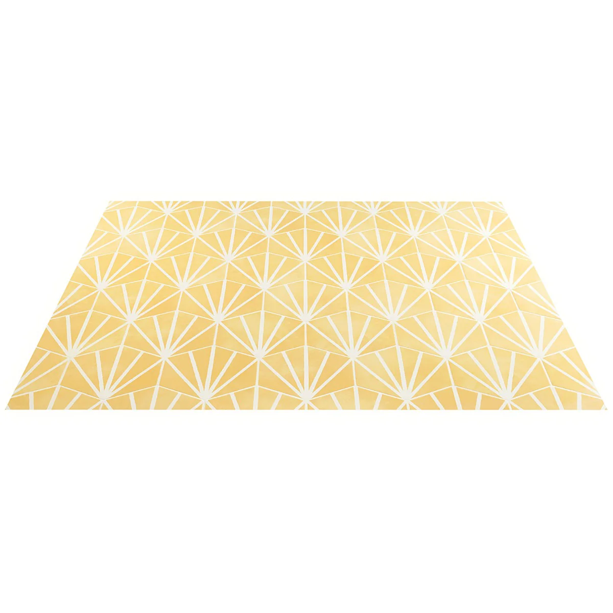 HexArt Deco Yellow 8" Hexagon Matte Porcelain Tile by Lux Tile - Image 9