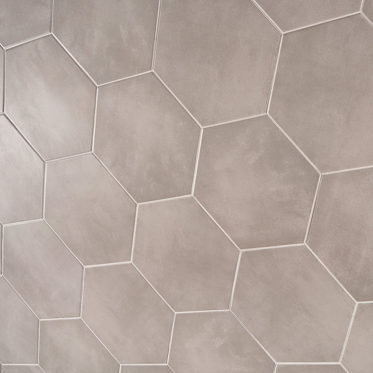 HexArt Gris Gray 8" Hexagon Matte Porcelain Tile - Lux Tile - Image 7