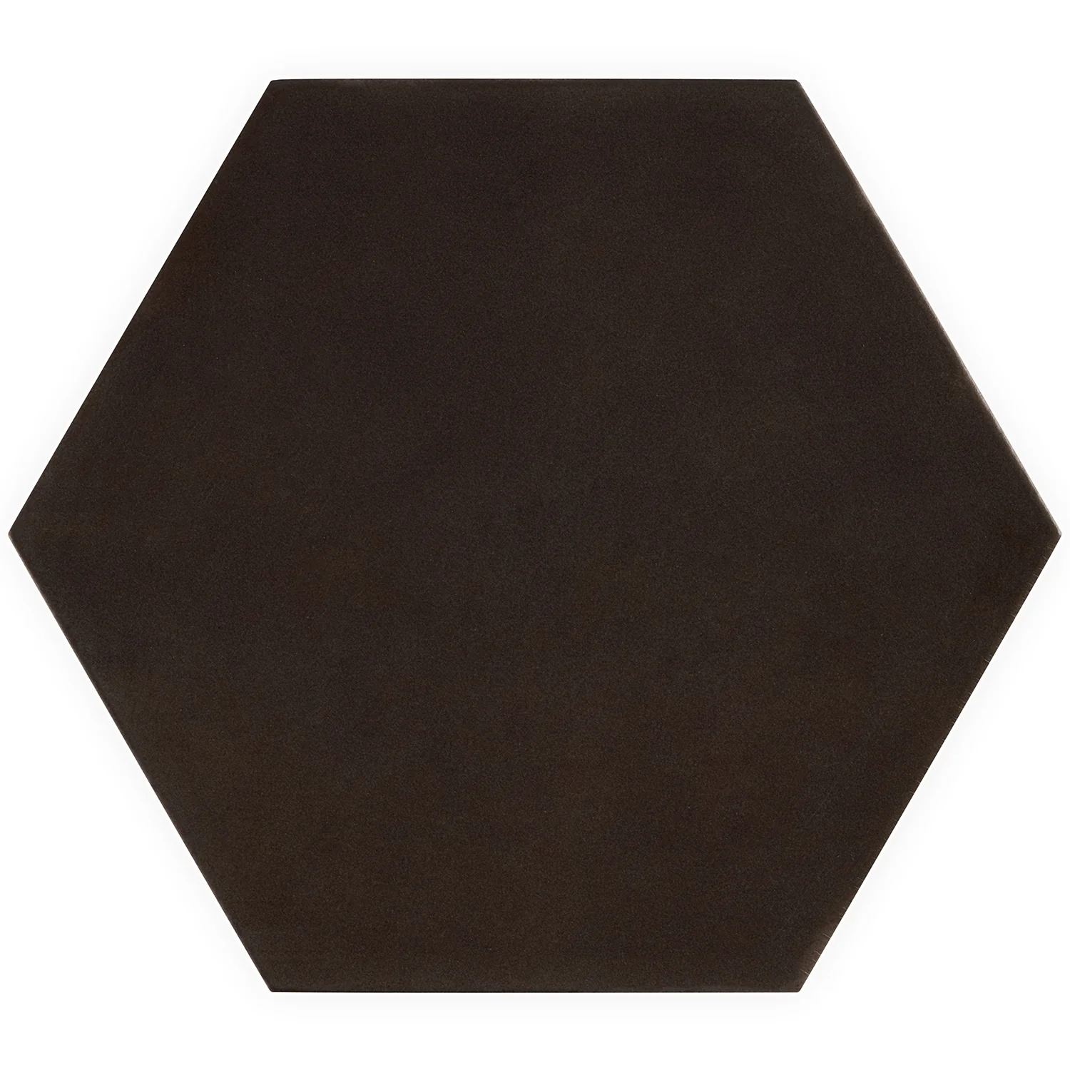 HexArt Nero Black 8" Hexagon Matte Porcelain Tile by Lux Tile - Image 3