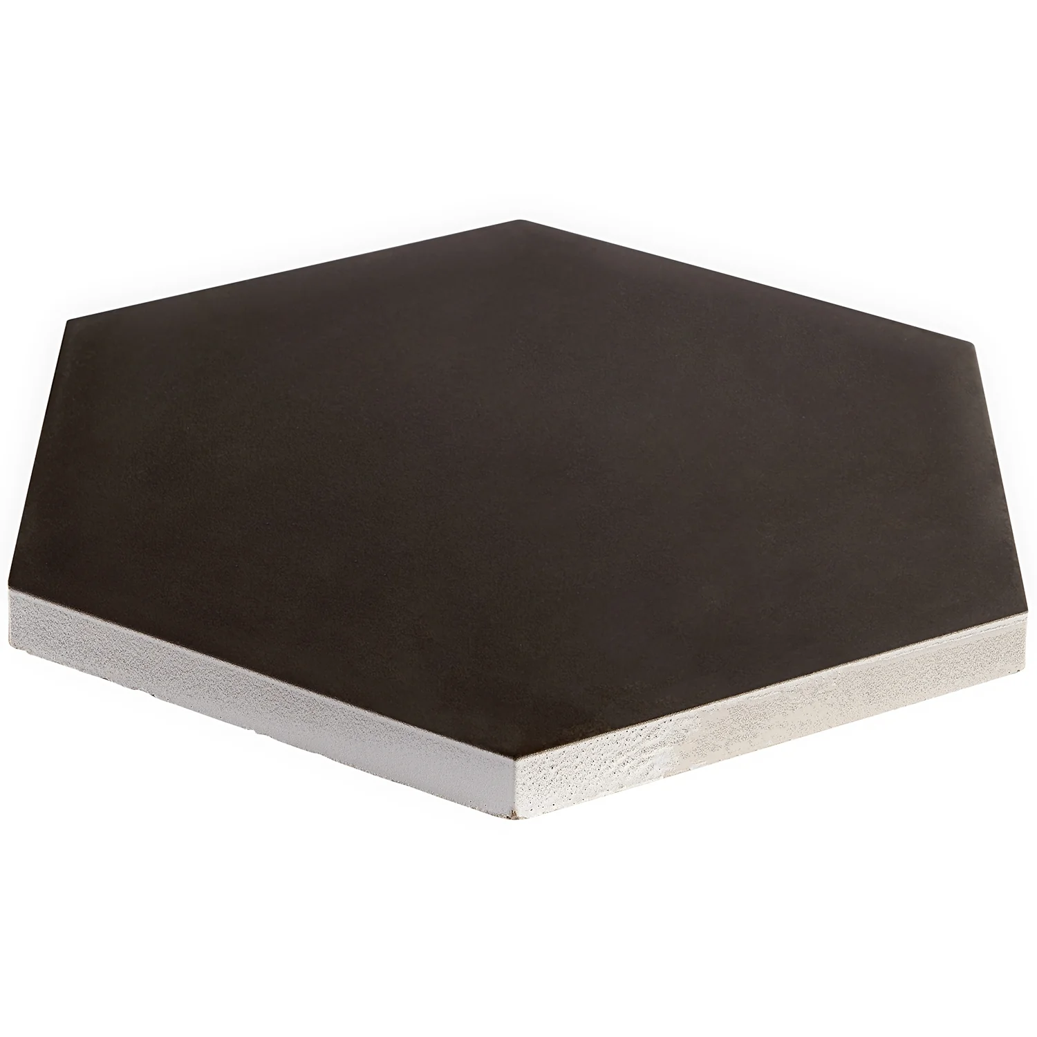 HexArt Nero Black 8" Hexagon Matte Porcelain Tile by Lux Tile - Image 8