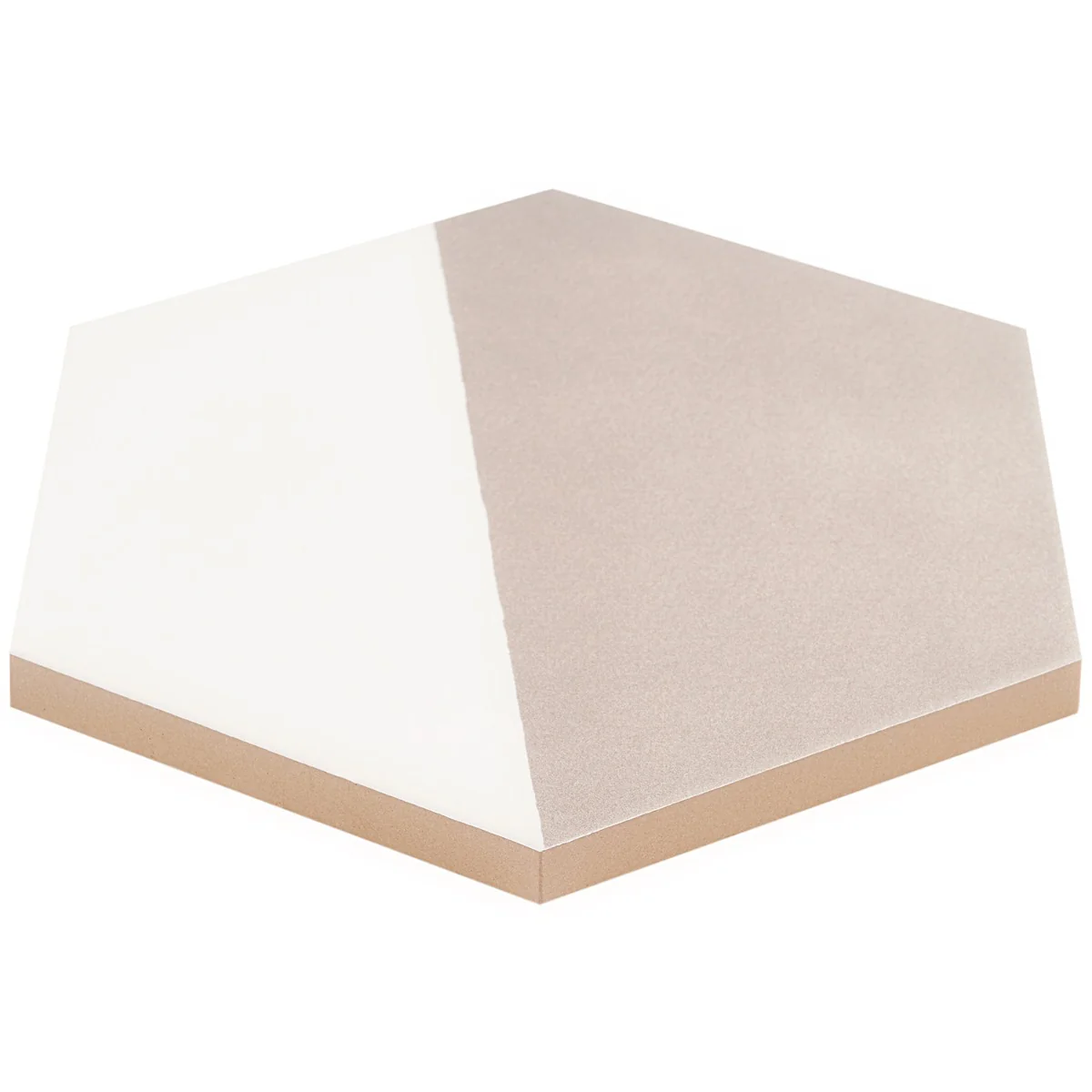 HexArt Pop Gris 8" Hexagon Matte Porcelain Tile - Lux Tile - Image 9