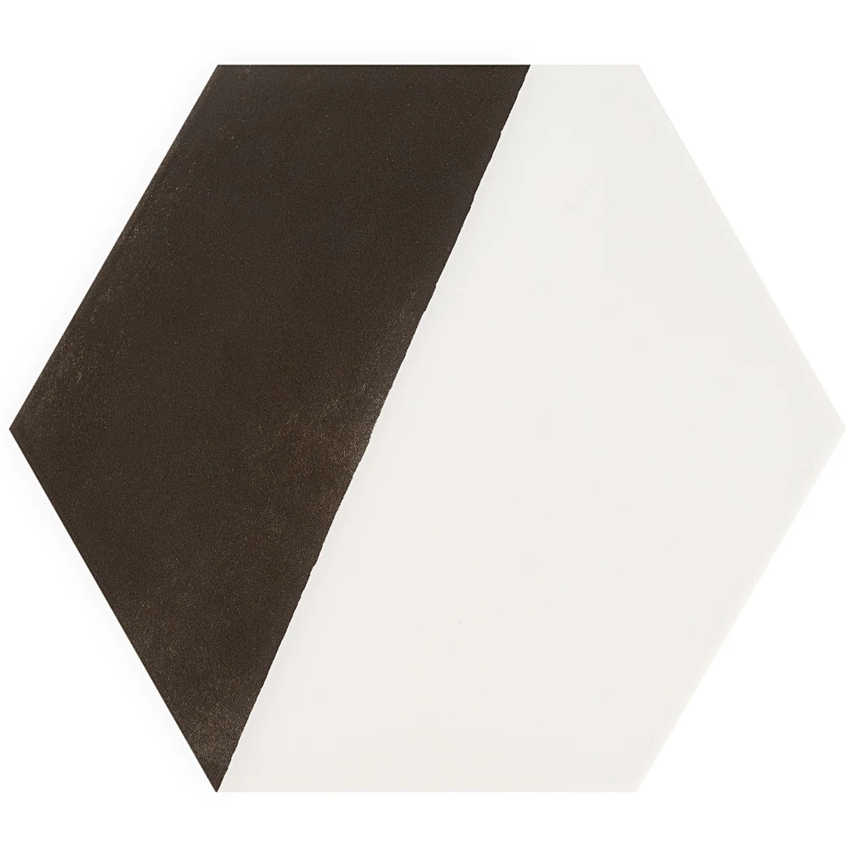 HexArt Pop Nero 8" Hexagon Matte Porcelain Tile - Lux Tile - Image 3