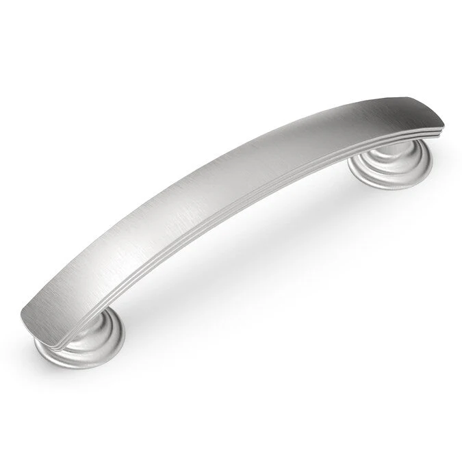 Hickory Hardware American Diner 3-3/4-in (96Mm) Center to Center Stainless Steel Arch Handle Drawer Pull - Image 2