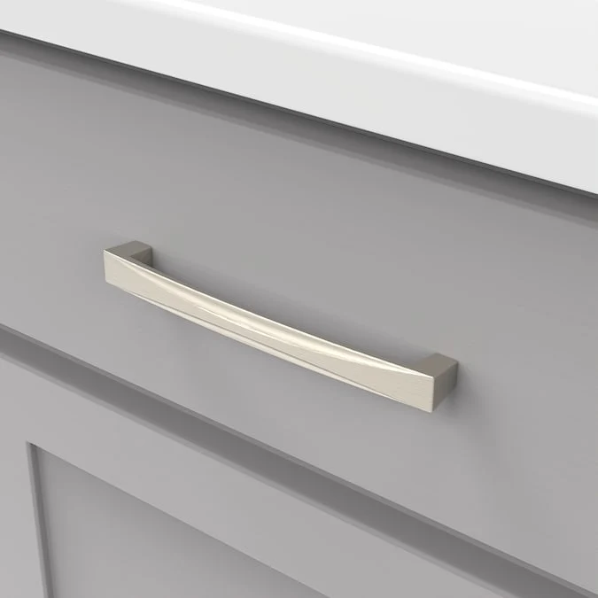 Hickory Hardware Crest 3-in (76mm) Center to Center Rectangular Handle Drawer Pull - Image 3