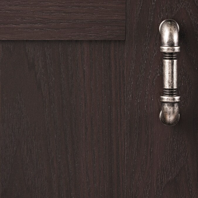 Hickory Hardware Pipeline 3-in (76mm) Center to Center Black Nickel Vibed Rectangular Bar Drawer Pull - Image 4