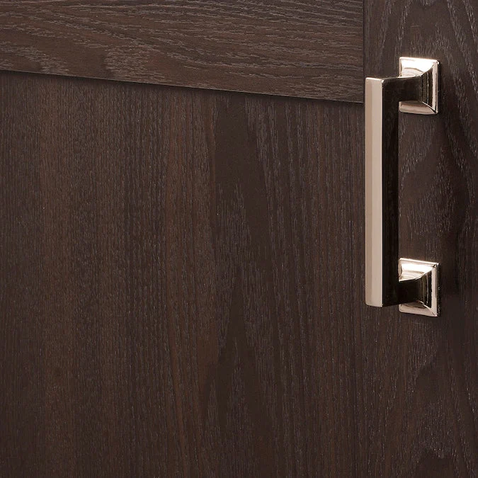 Hickory Hardware Studio 3-3/4-in Center to Center Polished Nickel Rectangular Handle Drawer Pulls - Image 3