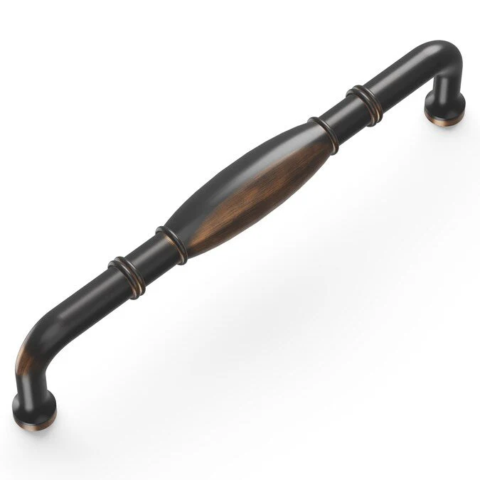 Hickory Hardware Williamsburg 5-1/16-in (128mm) Center to Center Oil-Rubbed Bronze Highlighted Rectangular Handle Drawer Pull - Image 2