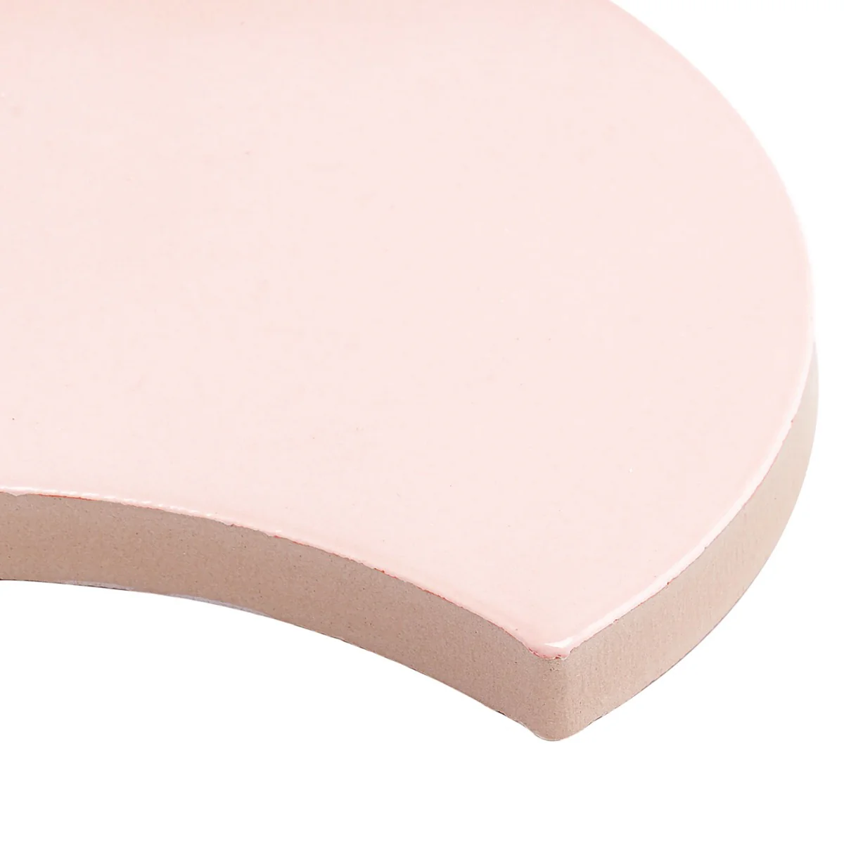 Highwater Rose Pink 5" Fish Scale Polished Ceramic Wall Tile - Image 8