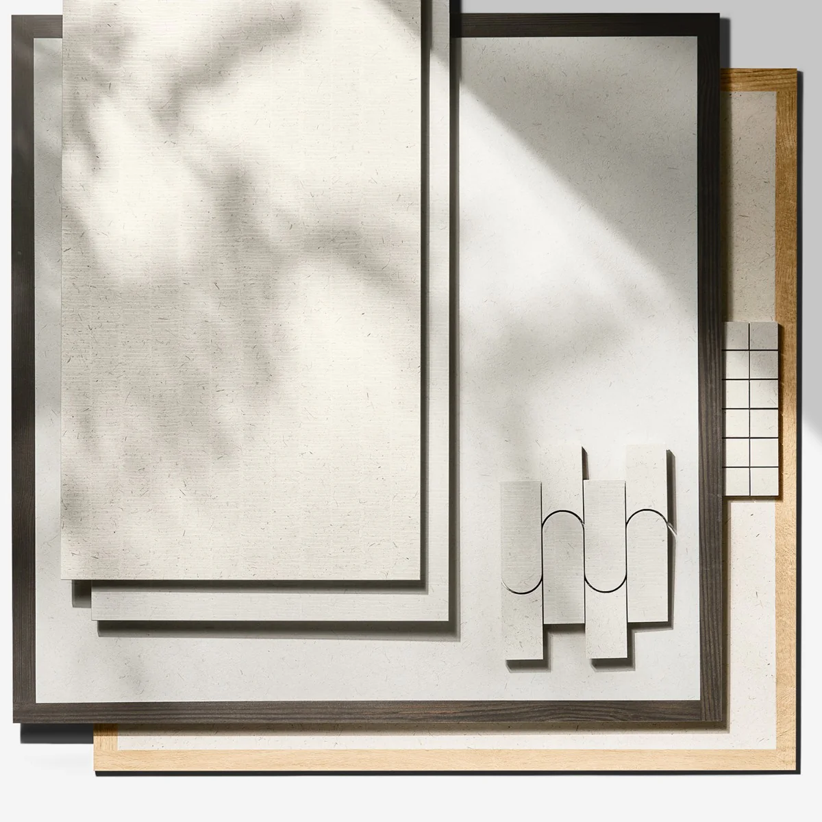 Hikari Bamboo Paper Cream 24x48 Textured Matte Porcelain Tile - Lux Tile - Image 8
