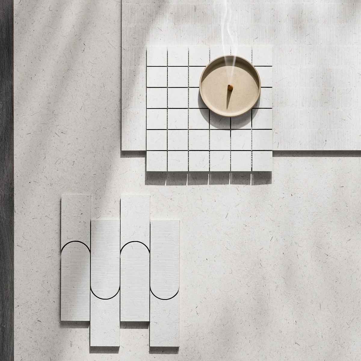 Hikari Chalk White 48x48 Matte Porcelain Tile - Lux Tile - Image 7