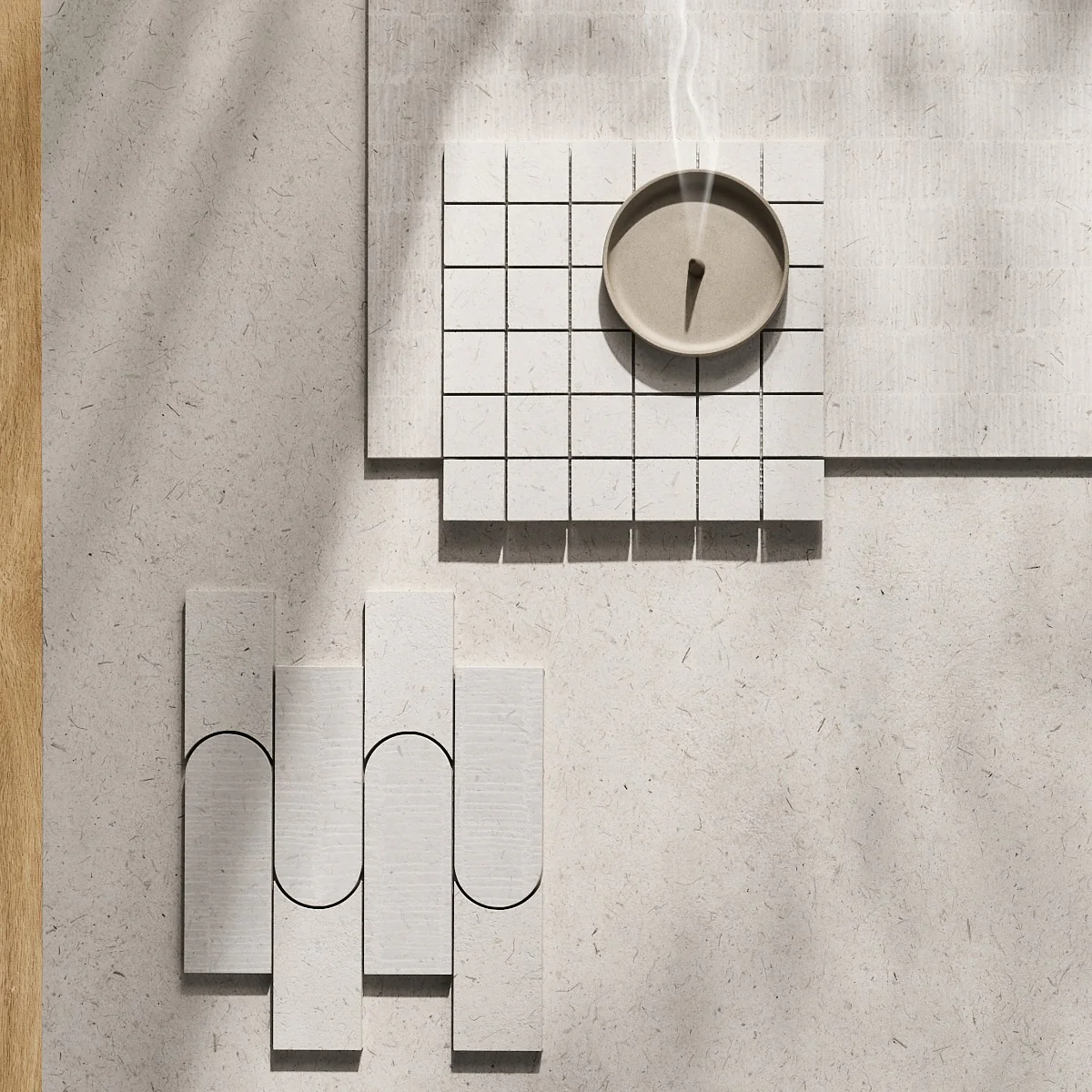 Hikari Paper Cream 48x48 Matte Porcelain Tile - Lux Tile - Image 8