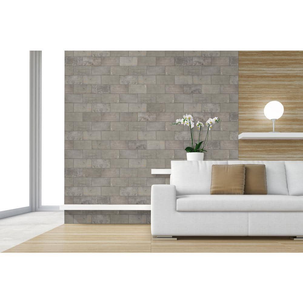 MS International Capella Taupe Brick 5 x 10 Matte Porcelain Floor and Wall Tile (Case) - Image 3