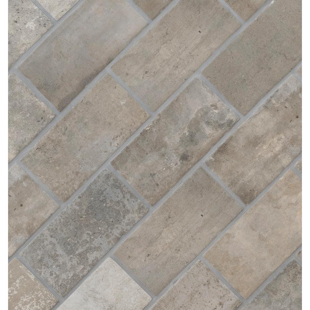 MS International Capella Taupe Brick 5 x 10 Matte Porcelain Floor and Wall Tile (Case) - Image 8