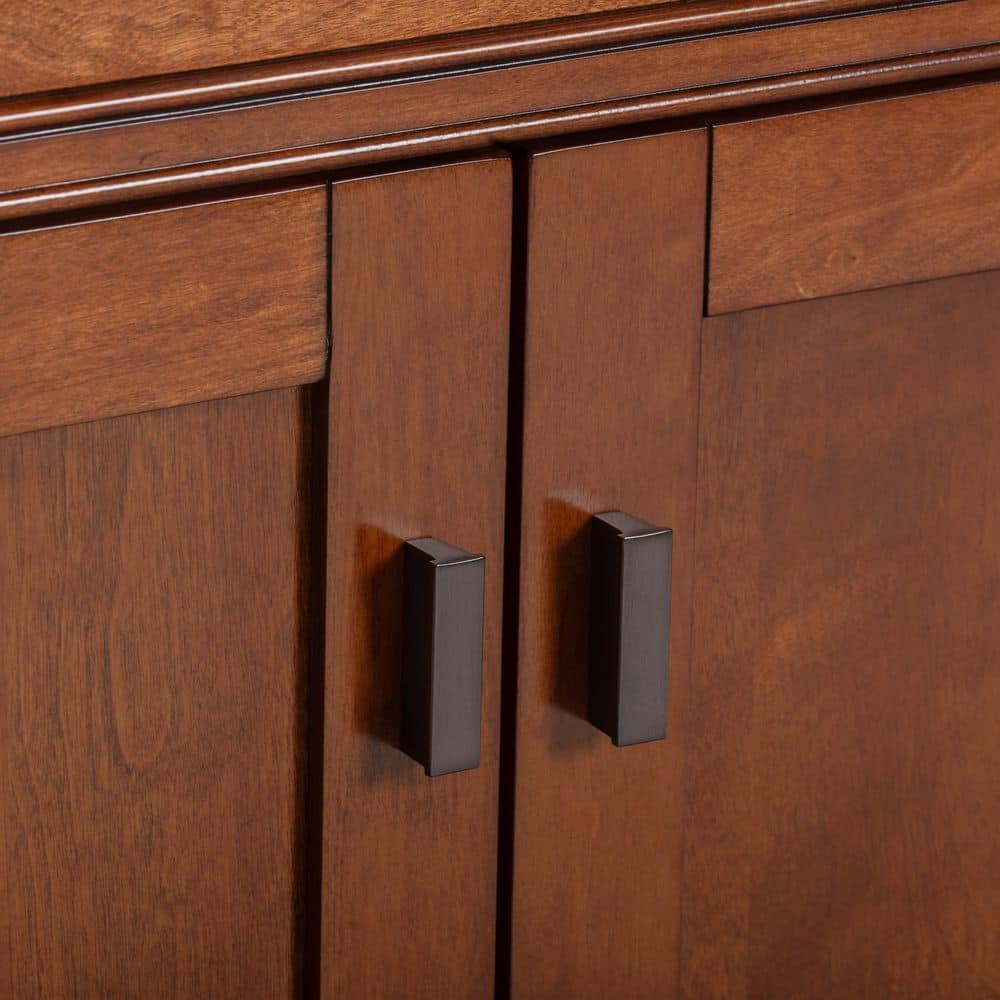 Avanity Madison 24" W x 16" D x 71" H Tobacco Linen Cabinet - Image 6
