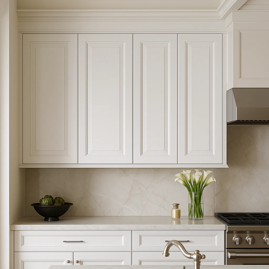 HOMEIBRO 27-in White Plywood Wall Kitchen Cabinet - Image 2