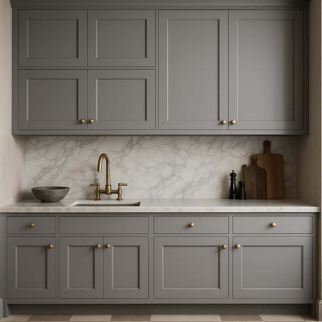 HOMEIBRO Newport Shaker Style Wall Kitchen Cabinet - 33x24x15 Inches - Image 2