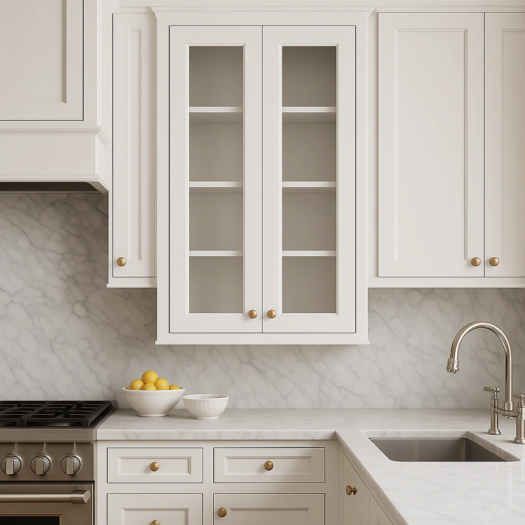 HOMEIBRO Shaker Dove Plywood Wall Kitchen Cabinet, 24x12x42 in, Ready to Assemble - Image 4