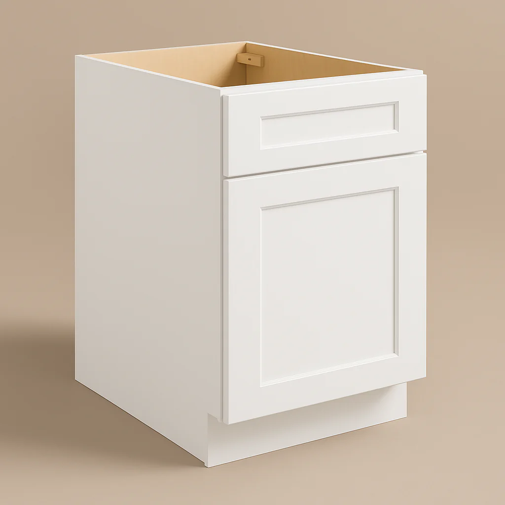 HOMEIBRO Shaker Style 2-Drawer File Base Cabinet - Ready to Assemble