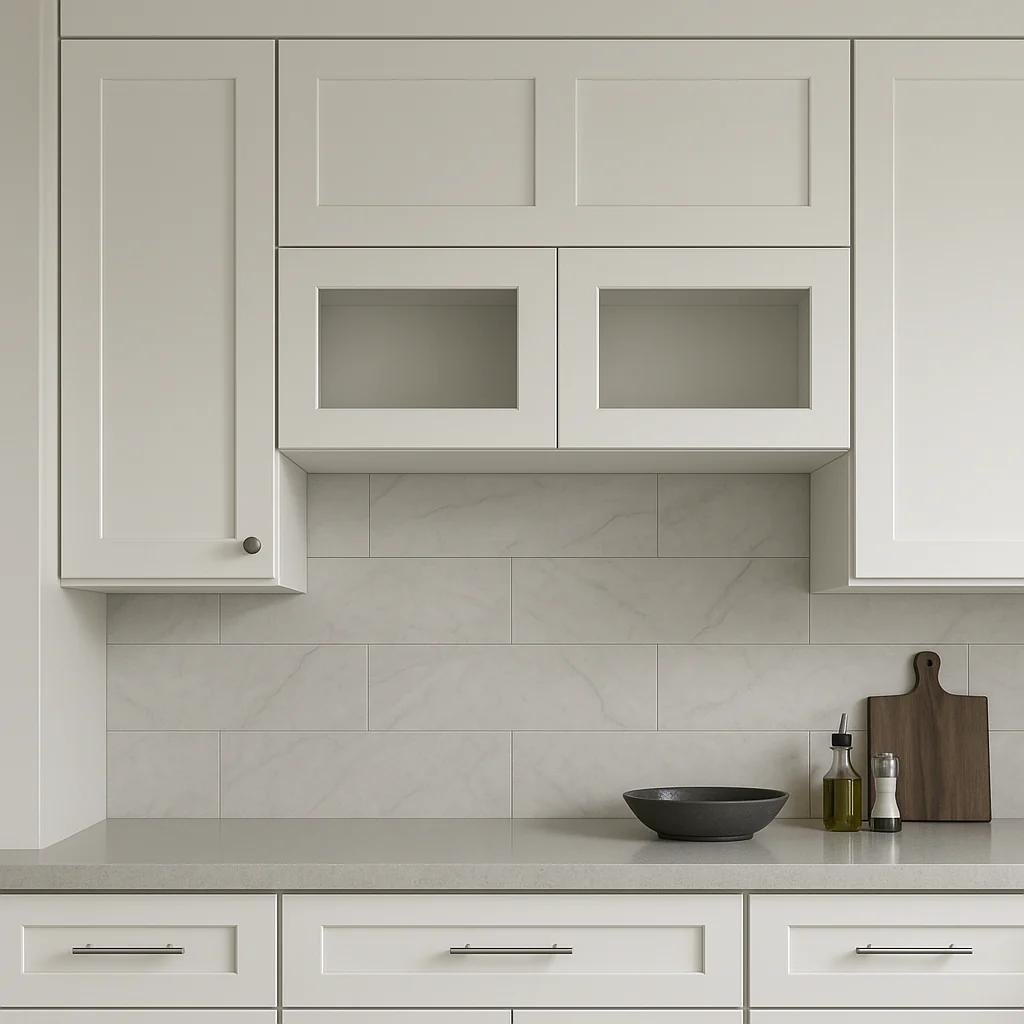 HOMEIBRO Shaker White Wall Kitchen Cabinet, 36 in. W X 12 in. D X 12 in. H, Ready to Assemble - Image 3