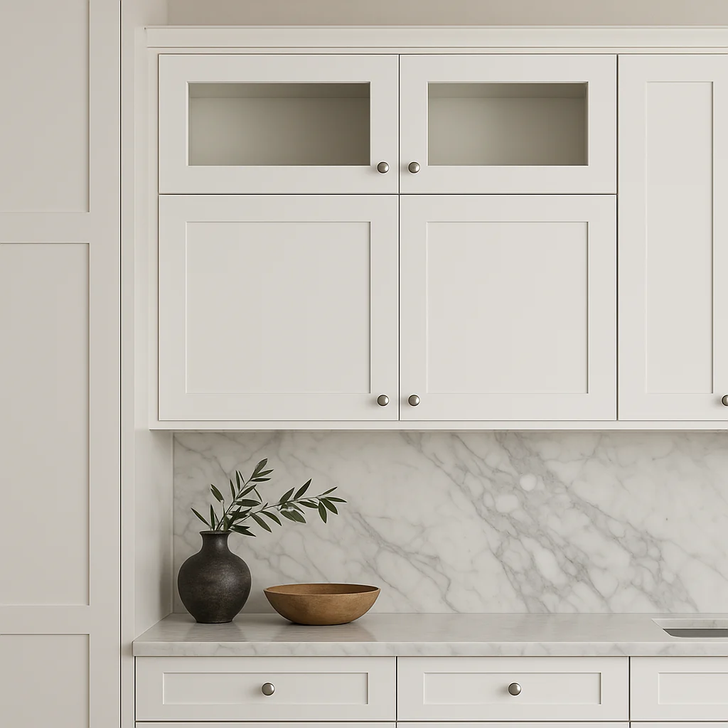 HOMEIBRO Shaker White Wall Kitchen Cabinet, 36 in. W X 12 in. D X 12 in. H, Ready to Assemble - Image 4