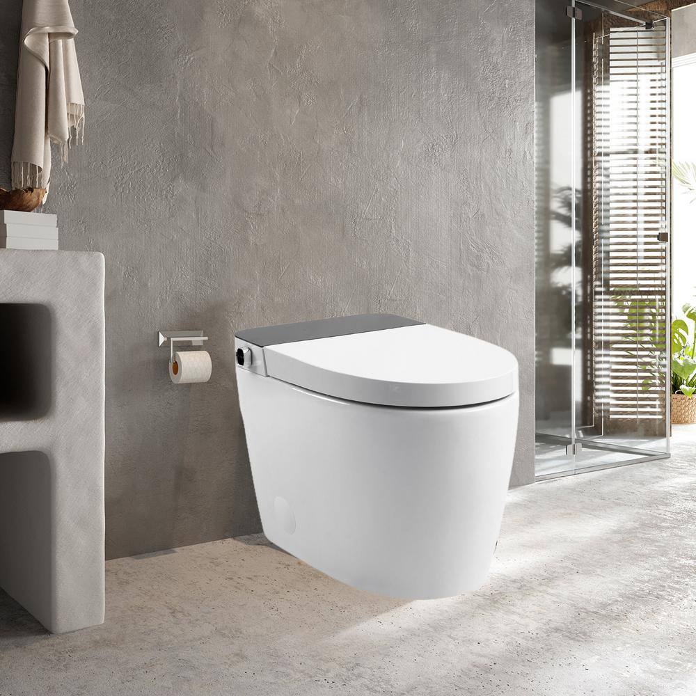 HOMEMYSTIQUE Comfort Height Intelligent 1-Piece Toilet with Auto Features - Image 2