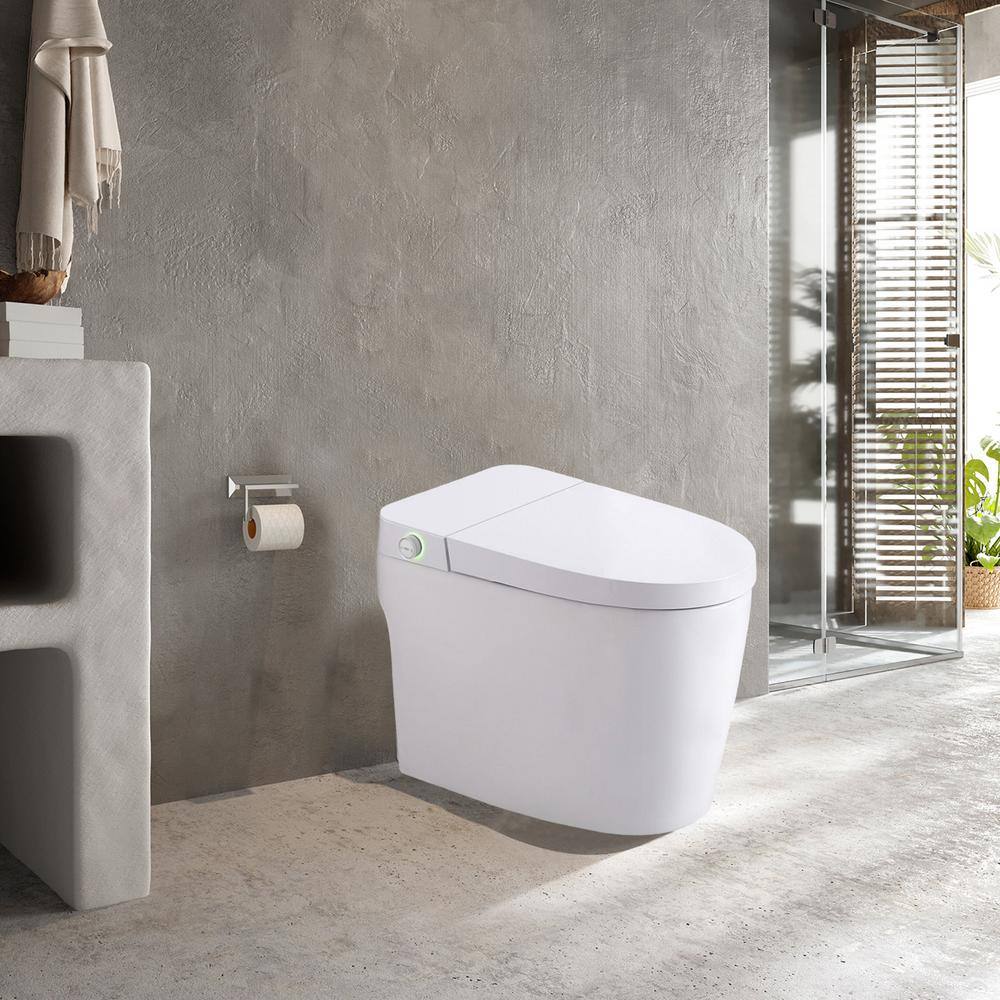 HOMEMYSTIQUE Height Intelligent Bidet Toilet with Auto Features, Heated Seat & Remote Control - Image 2