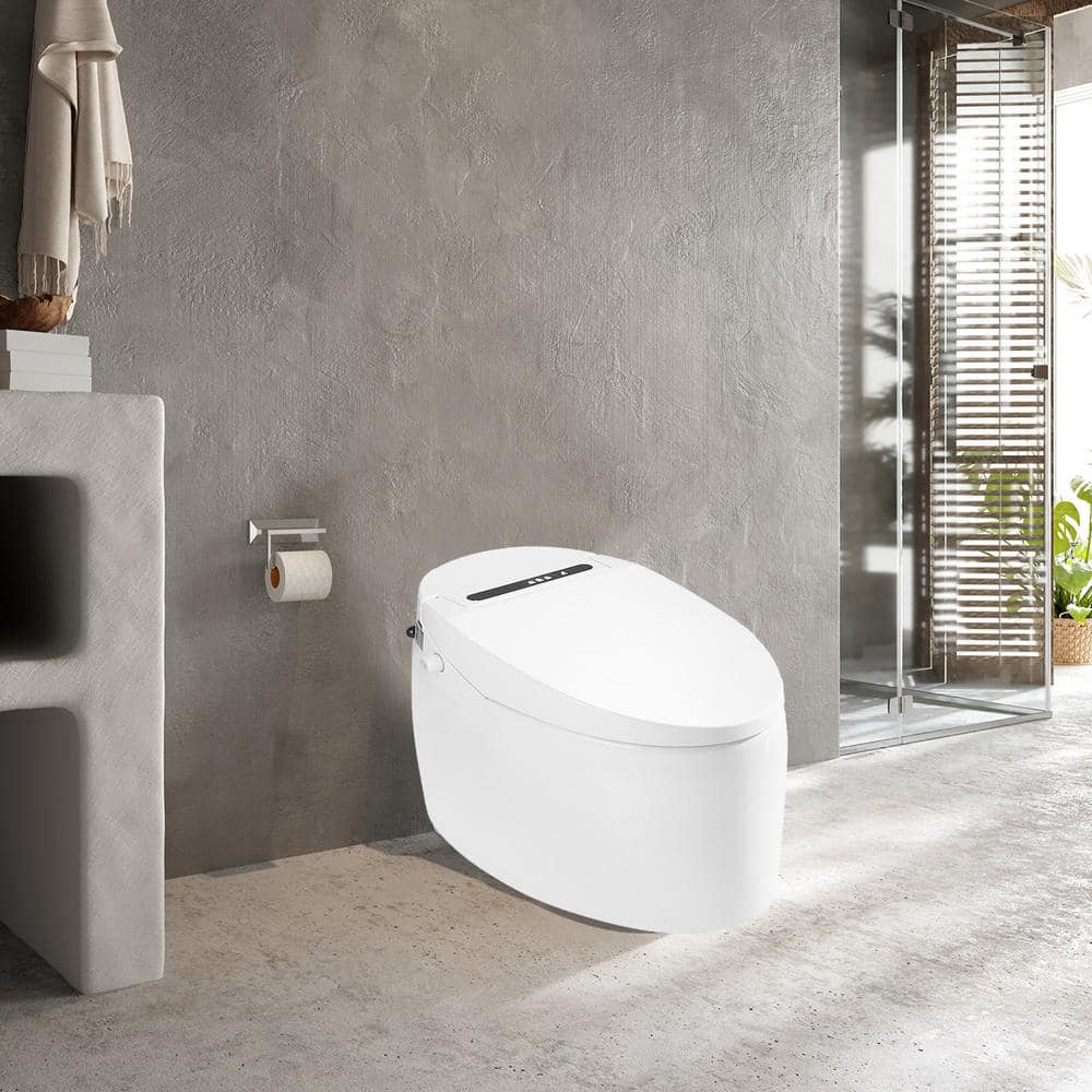 HOMEMYSTIQUE Height Intelligent Toilet Bidet with Auto Flush and Heated Seat - Image 2