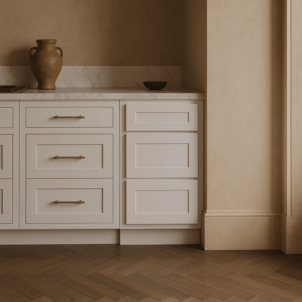 HOMLUX Ready to Assemble Drawer Base Kitchen Cabinet in Shaker White - Image 3