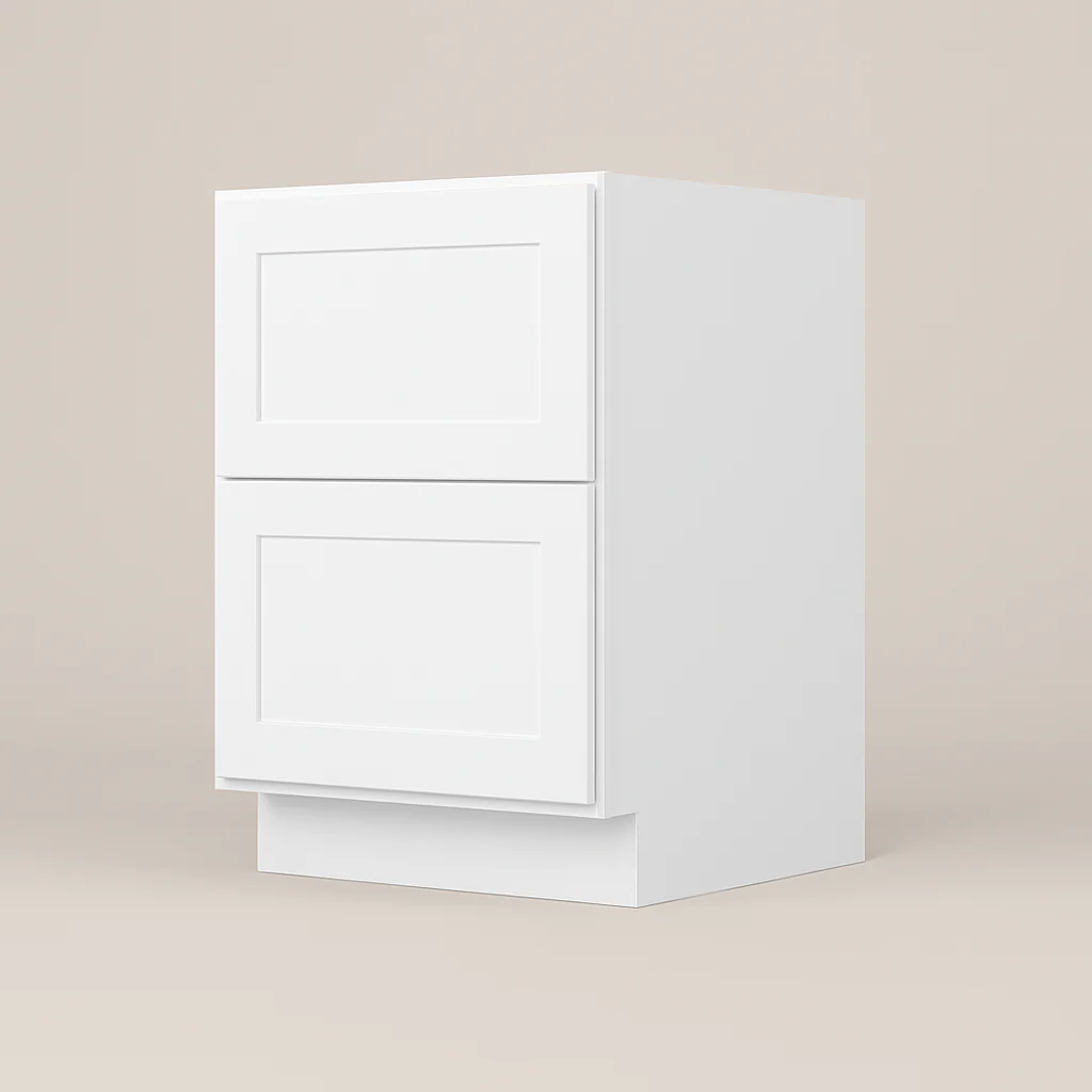 HOMLUX Ready to Assemble Drawer Base Kitchen Cabinet in Shaker White - Image 5