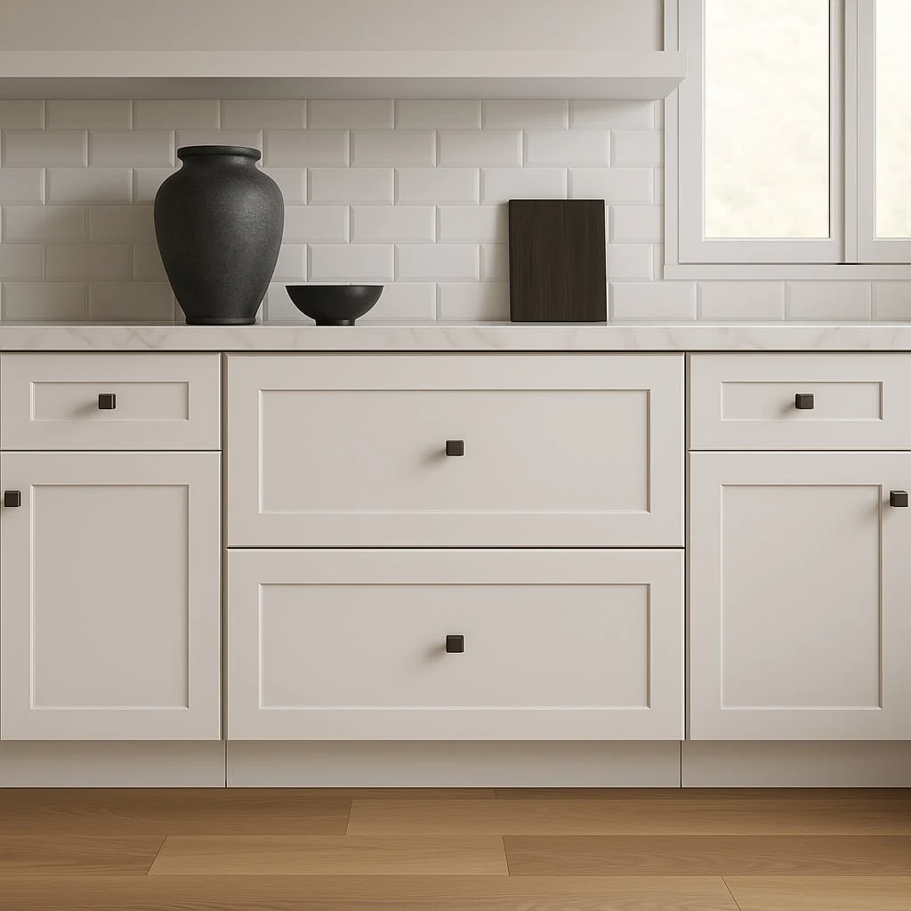 HOMLUX Ready to Assemble Drawer Base Kitchen Cabinet in Shaker White - Image 2