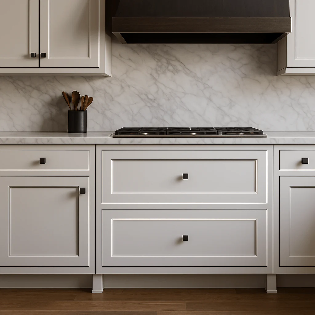 HOMLUX Ready to Assemble Drawer Base Kitchen Cabinet in Shaker White - Image 3