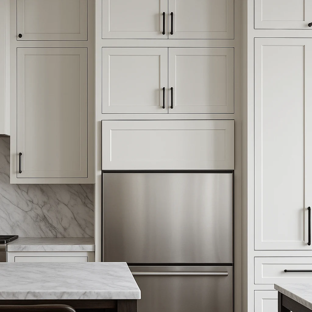 HOMLUX Ready-to-Assemble Shaker White Kitchen Cabinet, 36x24x18 Inches - Image 2