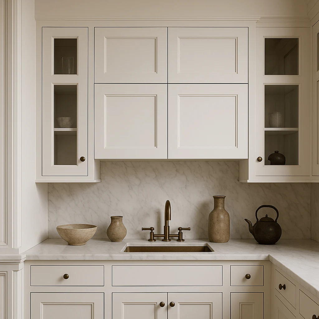 HOMLUX Ready-to-Assemble Shaker White Kitchen Cabinet, 36x24x18 Inches - Image 3