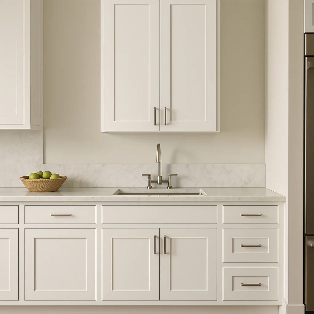 HOMLUX Ready-to-Assemble Shaker White Wall Kitchen Cabinet, 27x12x36 Inches - Image 4
