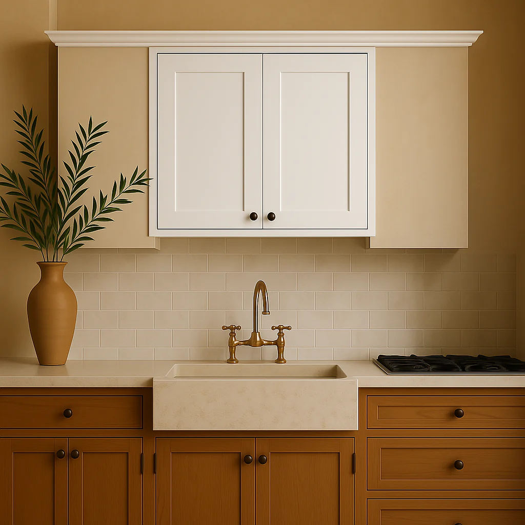 HOMLUX Ready-to-Assemble Shaker White Wall Kitchen Cabinet, 30x12x24 Inches - Image 4
