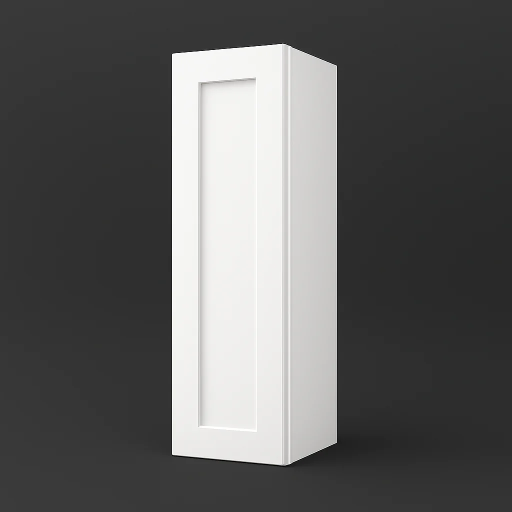 HOMLUX Ready to Assemble Wall Kitchen Cabinet in Shaker White, 12x12x36 inches